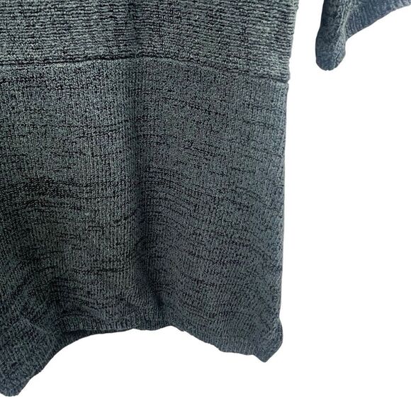 Soft Surroundings Black Patch Pocket Crewneck Tunic Sweater Size PS/PM - Picture 7 of 11